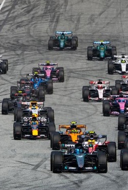 Formula 1 racing at the Algarve circuit